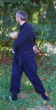 Spinal Twist: Full Left Turn